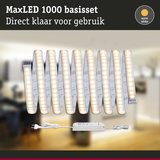 MaxLED 1000 warm witte LED-strip met voeding, direct klaar voor gebruik in huisverlichting
