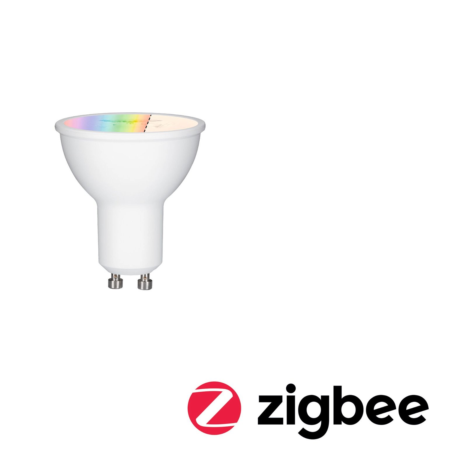 230 V Standard Smart Home Zigbee 3.0 LED Reflector GU10 350lm 5,5W RGBW+ dimmable Matt