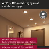 VariFit LED-verlichting met neutraal wit licht 4000K voor heldere en efficiënte ruimteverlichting