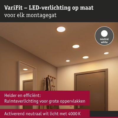 VariFit LED-verlichting met neutraal wit licht 4000K voor heldere en efficiënte ruimteverlichting