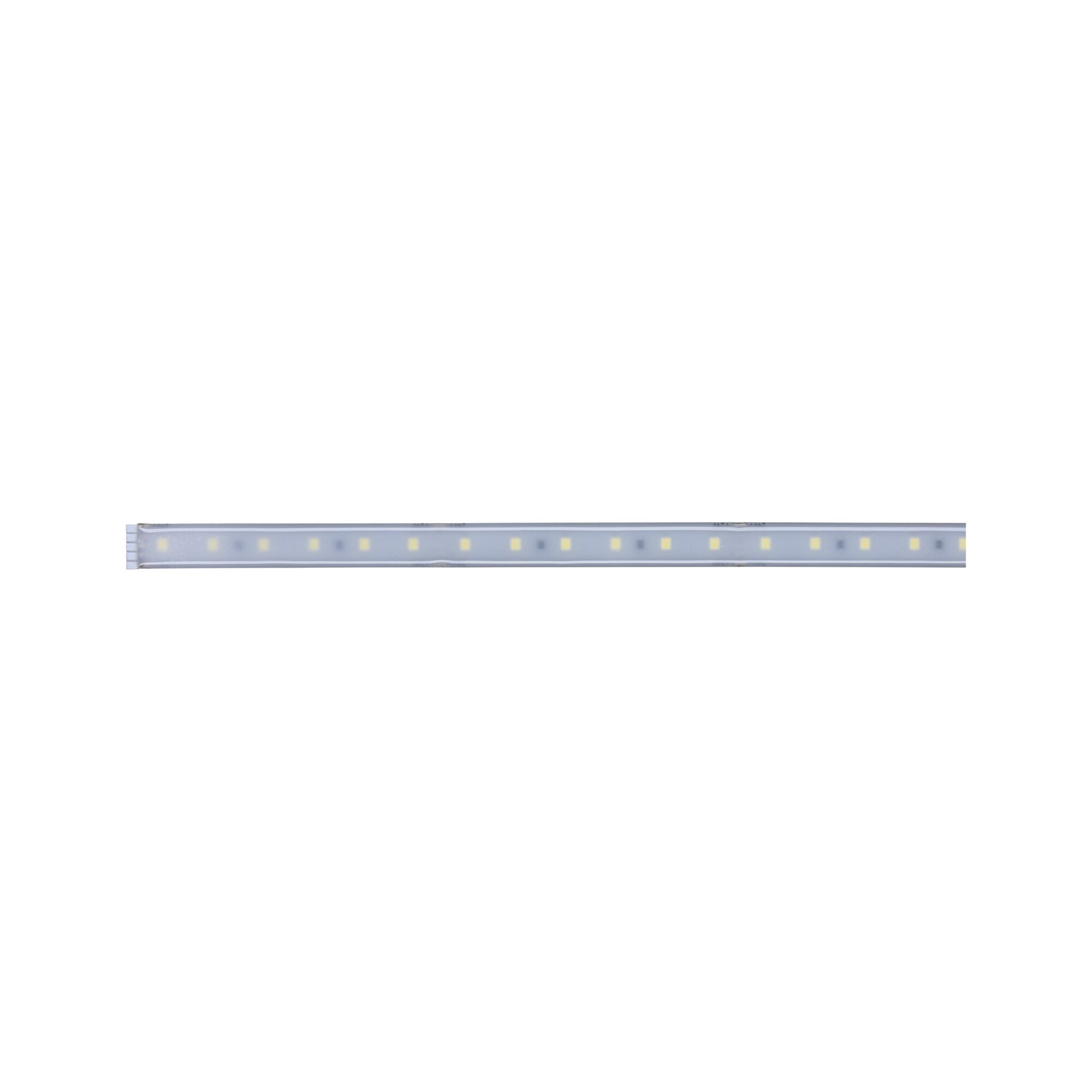 Lang hvid LED-lysliste med transparent kabinet til moderne indendørs belysning