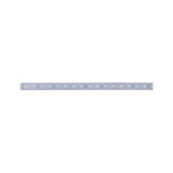 Long white LED light strip with transparent casing for modern indoor lighting