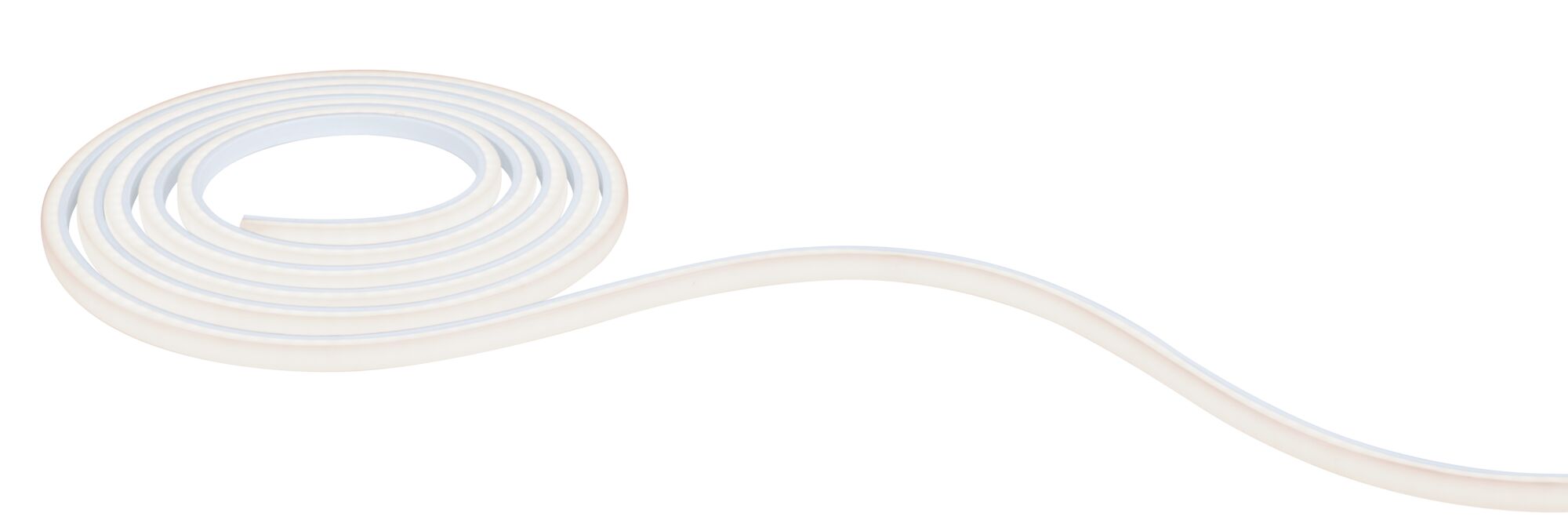 Bande LED flexible blanche avec revêtement en silicone pour éclairage décoratif et ambiances intérieures
