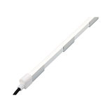 Bande LED blanche en aluminium mince avec câble pour accents lumineux modernes