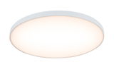 Ronde witte LED-plafondlamp met warm wit licht voor moderne woonverlichting
