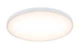 Round white LED ceiling light with warm white illumination for modern home lighting