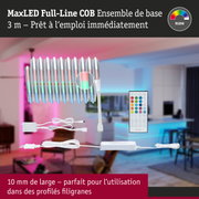 Kit bande LED MaxLED Full-Line COB 3m avec télécommande pour contrôle lumière RGBW