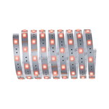 Bande LED flexible avec LEDs rouges sur circuit argenté pour solutions d'éclairage modernes