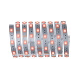 Bande LED flexible avec LEDs rouges sur circuit argenté pour solutions d'éclairage modernes