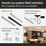 Guide étape par étape pour système URail en aluminium avec spots LED dans une salle à manger moderne