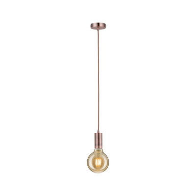 Hängende Pendelleuchte aus Kupfer mit warmweißem LED-Glühbirnen-Design für moderne Innenräume