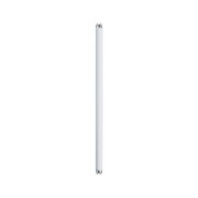 White LED tube light with metal ends for energy-efficient lighting solutions