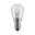 Incandescent Lamp E14 230V 43lm 7W 2300K dimmable Clear Small clear glass light bulb with metal screw base, ideal for lighting and lamps.