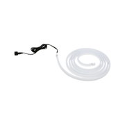 Bande LED blanche flexible avec câble noir pour solutions d'éclairage modernes