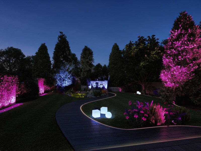 Paulmann 24 V Plug & – luminaires! Shine garden lighting outdoor system Smart