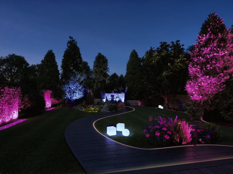 Paulmann Plug & Shine für bunte Lichtazente in deinem Garten Setze bunte Akzente mit farbigen Plug & Shine Leuchten