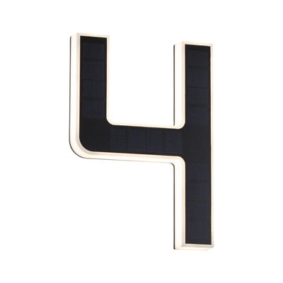 Applique murale LED noire moderne en forme de Y avec bande lumineuse intégrée pour intérieur.