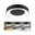 Plafonnier LED Casca IP44 White Switch 2100lm 230V 23W Noir mat Plafonnier LED rond noir avec température de couleur réglable de 3000K à 6500K pour pièces à vivre