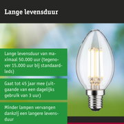 LED-lamp met lange levensduur in hand, energiezuinige duurzame verlichting