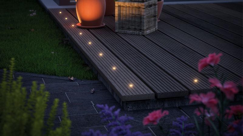 Bodeneinbauleuchten erzeugen spannende Lichteffekte. Bodeneinbauleuchten von Paulmann