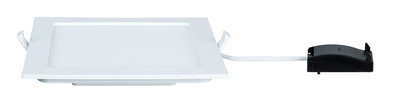 Plat vierkant wit LED-paneel met kabel voor moderne plafondverlichting en energiezuinige verlichting