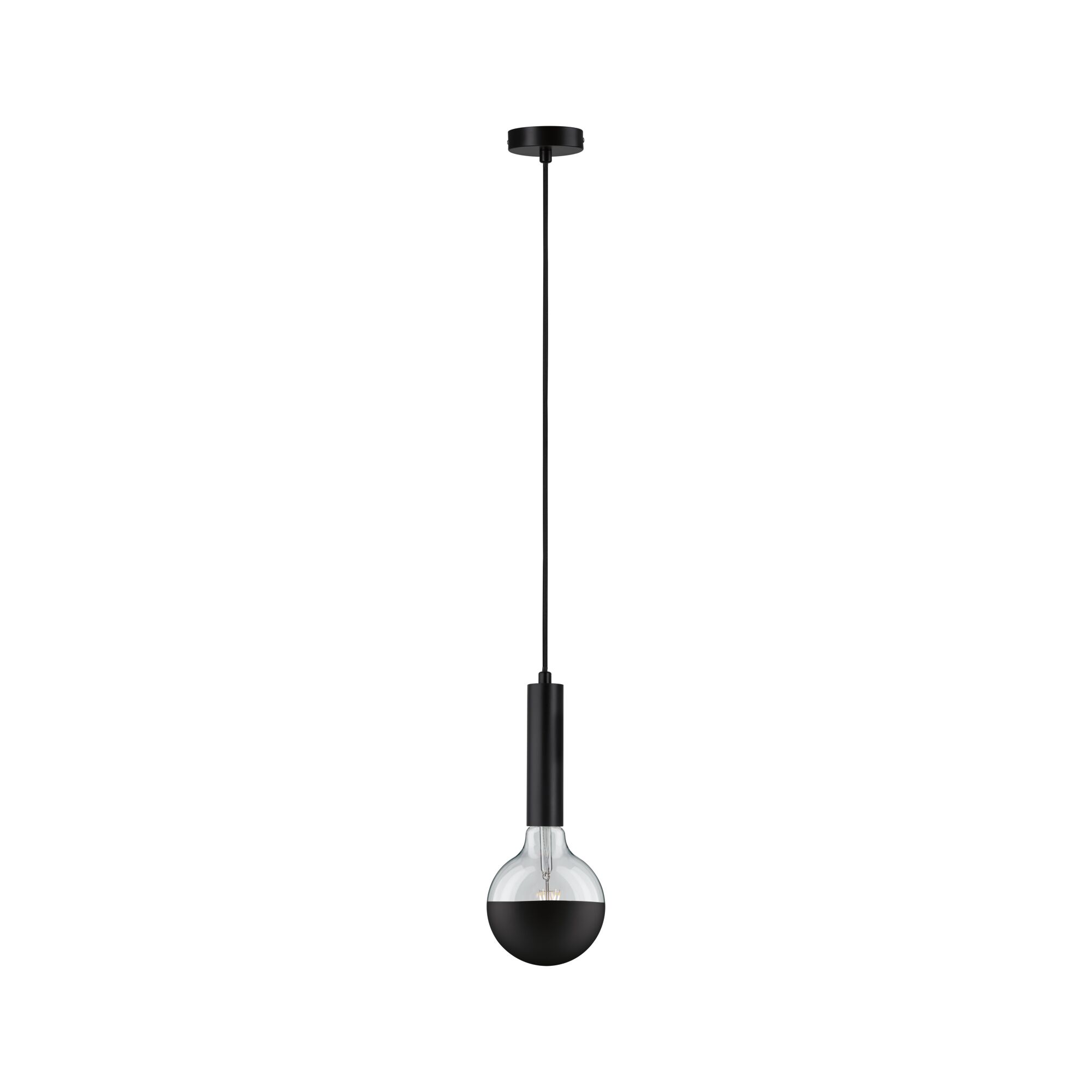 Neordic Luminaire en suspension Kine E27 max. 60W Noir gradable Métal