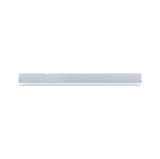 Slim silver aluminum LED under-cabinet light for modern kitchen lighting solutions