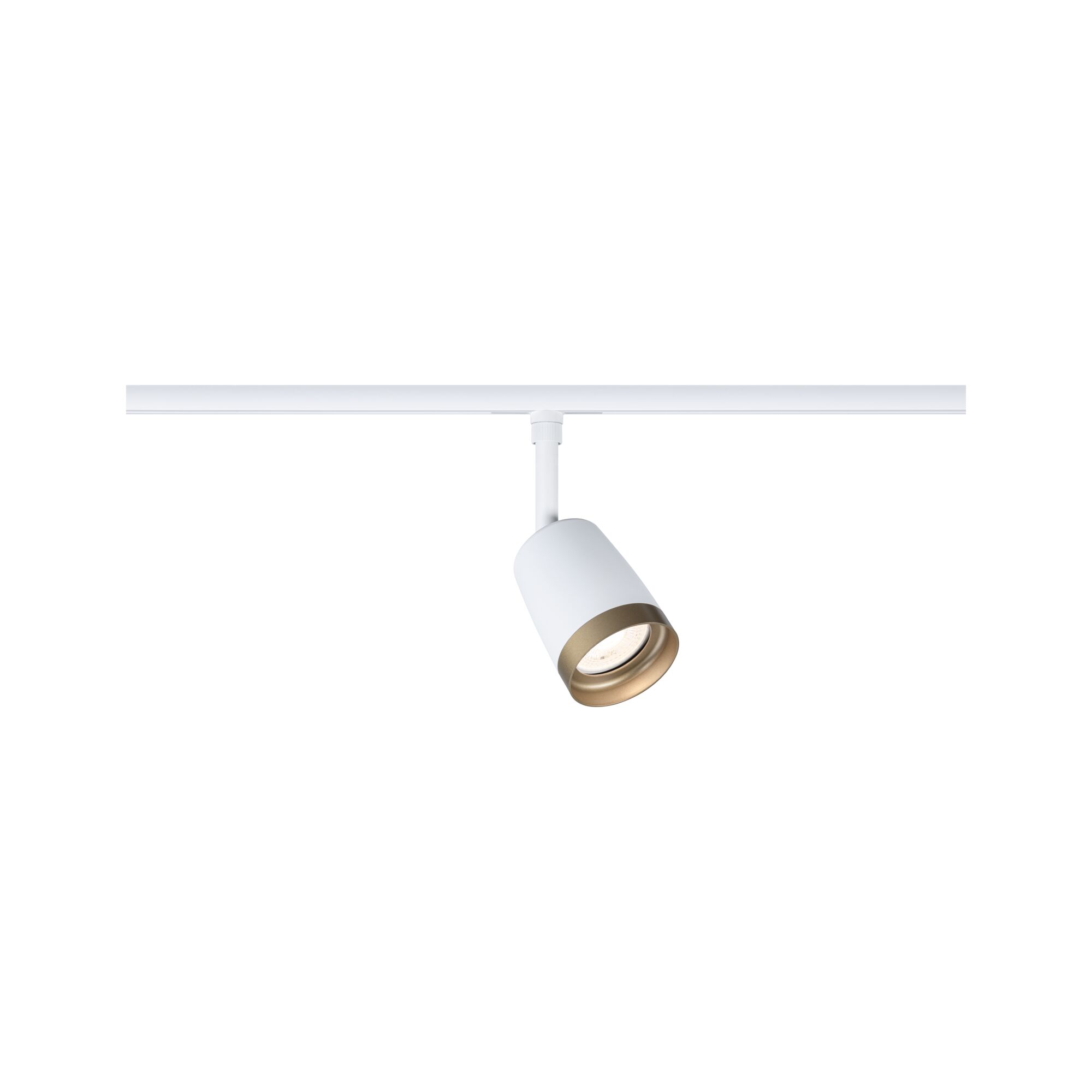 URail Schienenspot Cover Einzelspot GU10 max. 10W 230V Signalweiß/Gold matt URail Schienenspot Cover Einzelspot GU10 max. 10W 230V Signalweiß/Gold matt
