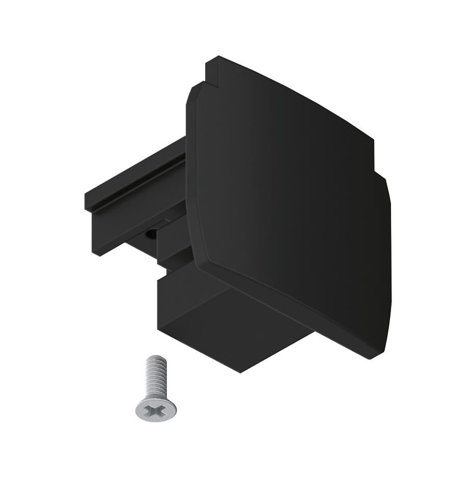 ProRail3 Verbindingen Eindkappen pak van 1 35x31,5mm Zwart