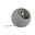 Neordic Table luminaire Ingram E27 max. 20W Grey Concrete Round table lamp made of grey concrete with visible LED bulb and fabric cable for modern lighting