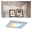 Clever Connect LED Spot Pola Tunable White 2,5W Chrome matt Square grey recessed LED spotlight with warm white and blue light for modern living spaces