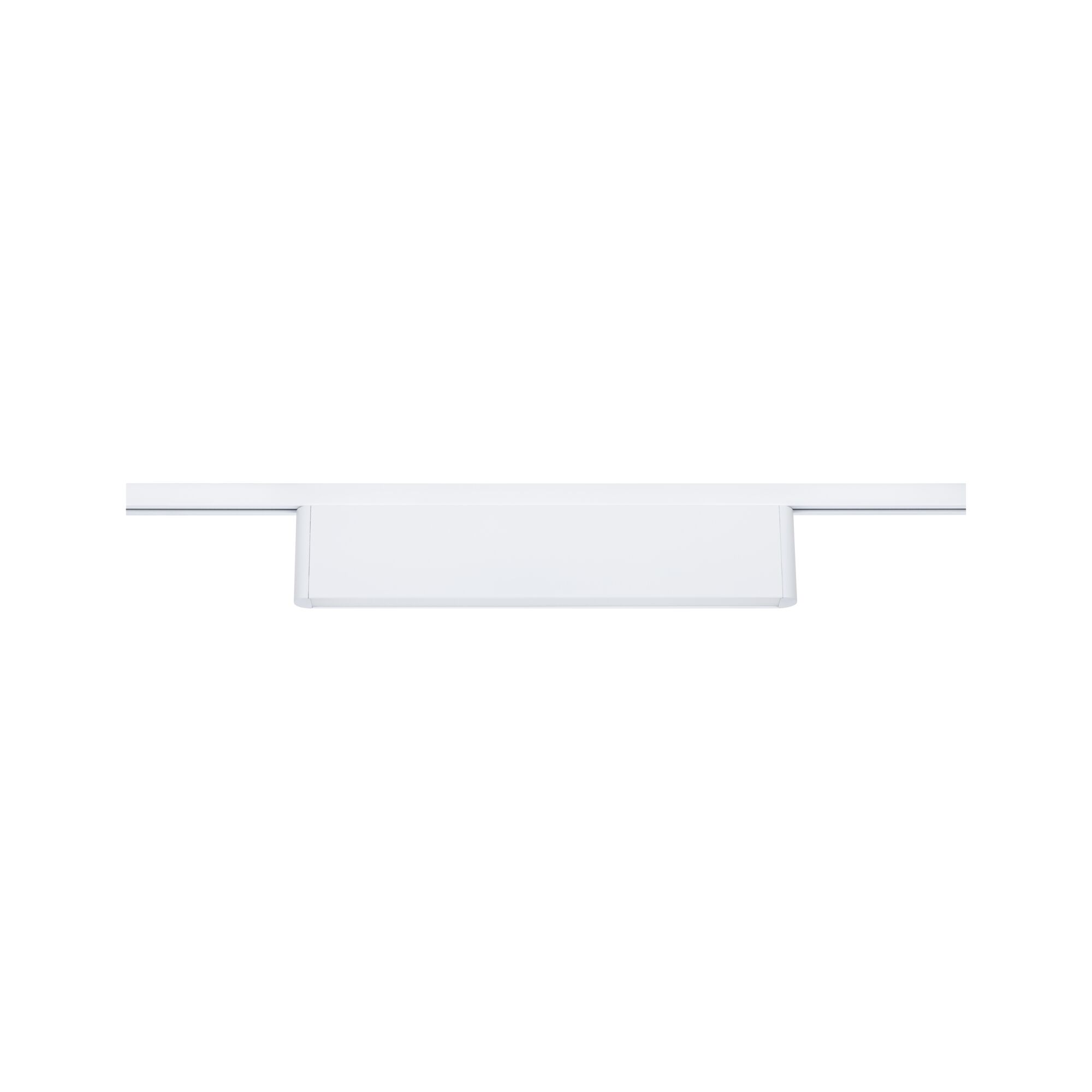 White metal LED ceiling light with modern design for energy-efficient room illumination