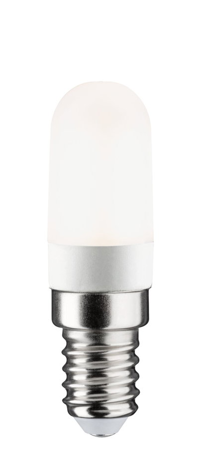Kleine witte LED-lamp met E14 metalen fitting voor energiezuinige verlichting