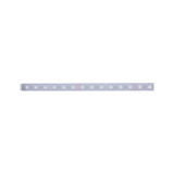 Lange LED-lichtstrip met witte LEDs en transparante kunststof behuizing voor moderne verlichting.