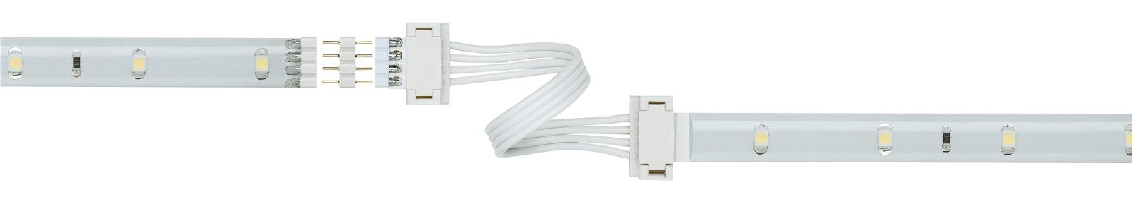 YourLED Connector Universal 100x16mm max. 60W White
