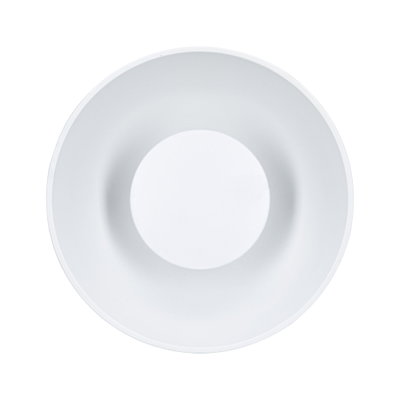 Rund hvid LED-indbygningsreflektor i plastik til energieeffektiv belysning