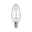 Eco-Line Filament 230 V LED-kertepære E14 525lm 2,5W 4000K Klar Klar LED-lysestagepære med E14-fatning og synlige lysfilamenter til energibesparende belysning