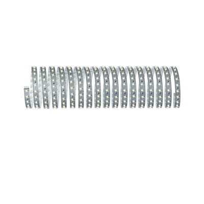 Bande LED flexible avec lumières blanc chaud sur support transparent pour éclairage décoratif