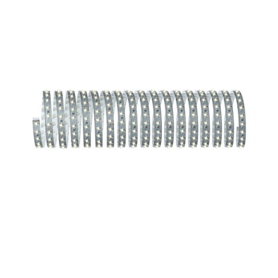 Bande LED flexible avec lumières blanc chaud sur support transparent pour éclairage décoratif