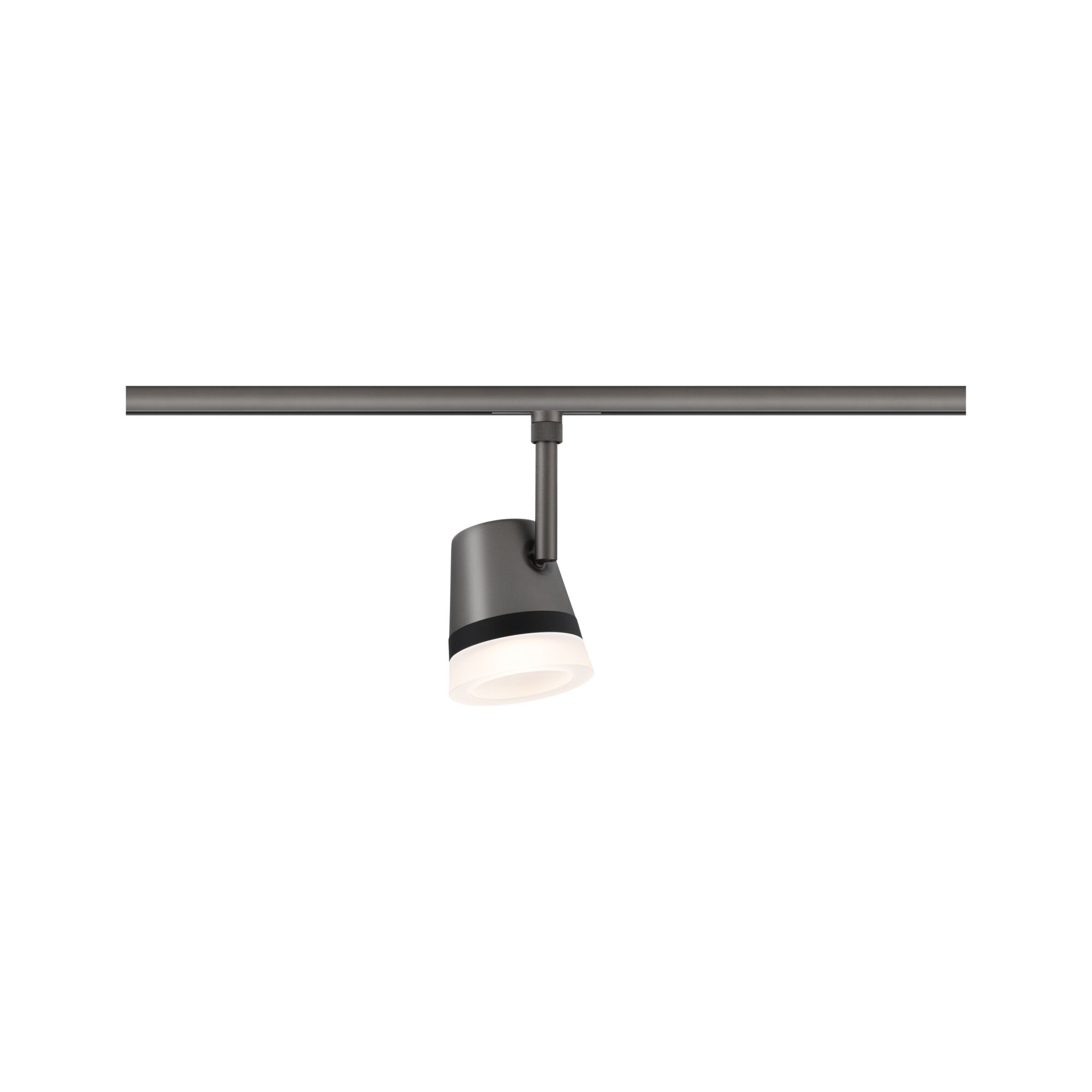 URail Railspot Cone GU10 max. 10W dimbaar 230V Titaanium