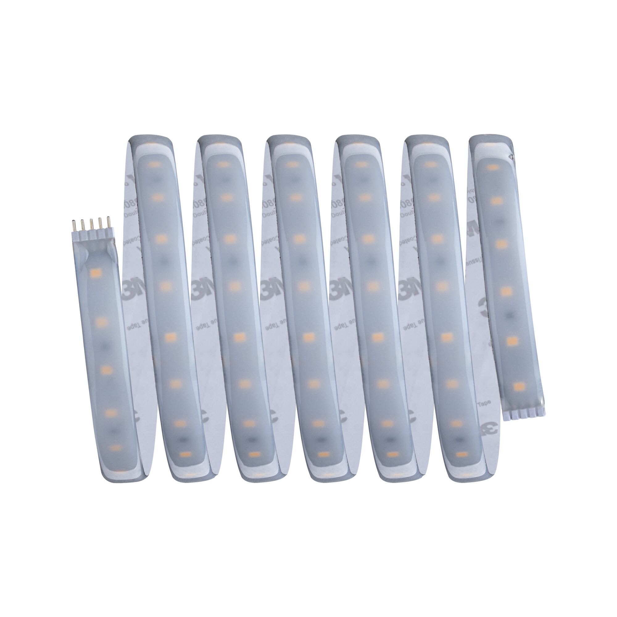 Flexible LED strip light with protective coating and 3M adhesive tape for easy installation and decorative lighting