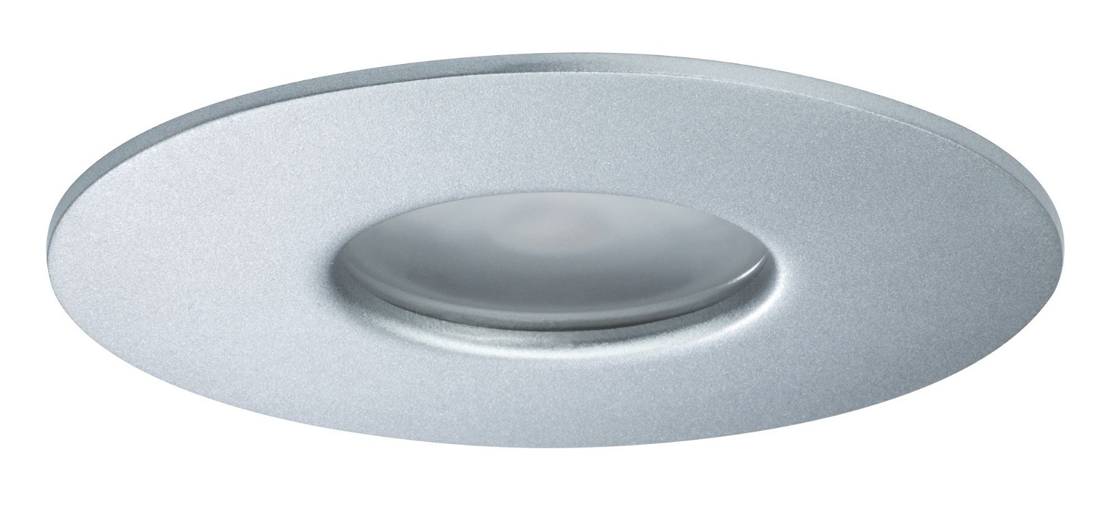 House Outdoor recessed luminaire IP44 round 95mm 3000K 4,4W 410lm 230V Silver Metal/Acrylic