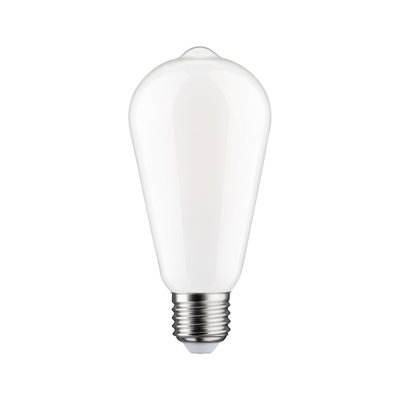 Weißes LED-Leuchtmittel mit E27-Fassung in Tropfenform für energiesparende Beleuchtung