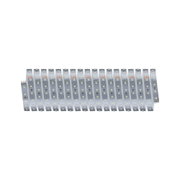 Flexibler LED-Lichtstreifen in Silber mit weißen LEDs für moderne Beleuchtung und Dekoration