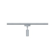 Silver metal LED picture light with adjustable arm for wall mounting