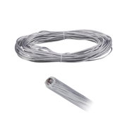 Câble haut-parleur transparent avec fils en cuivre, flexible et durable pour connexions audio
