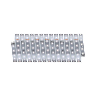Flexible white LED strip with multiple diodes for versatile modern lighting applications