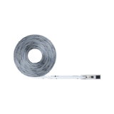 Flexible white LED strip with transparent coating for versatile lighting applications and home decoration