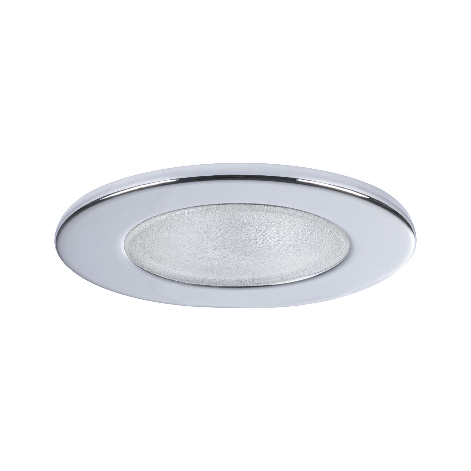 Meubelinbouwlampen Micro Line Structure rond 66mm max. 20W 12V dimbaar Chroom