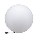 Lampe LED ronde blanche en plastique avec câble pour éclairage intérieur moderne